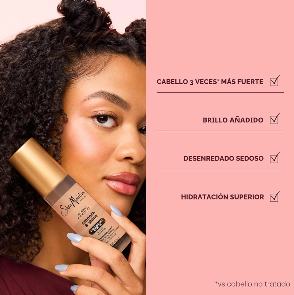 Shea Moisture Aceite Suave y Brillante de Coco/hibisco 3.3oz
