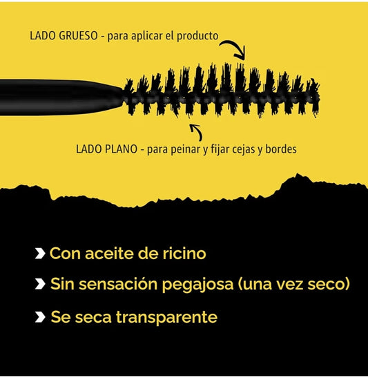 Got2b Glued 2-in-1 Brow & Edge Gel | Gel para Cejas y Control de Bordes | 16 ml