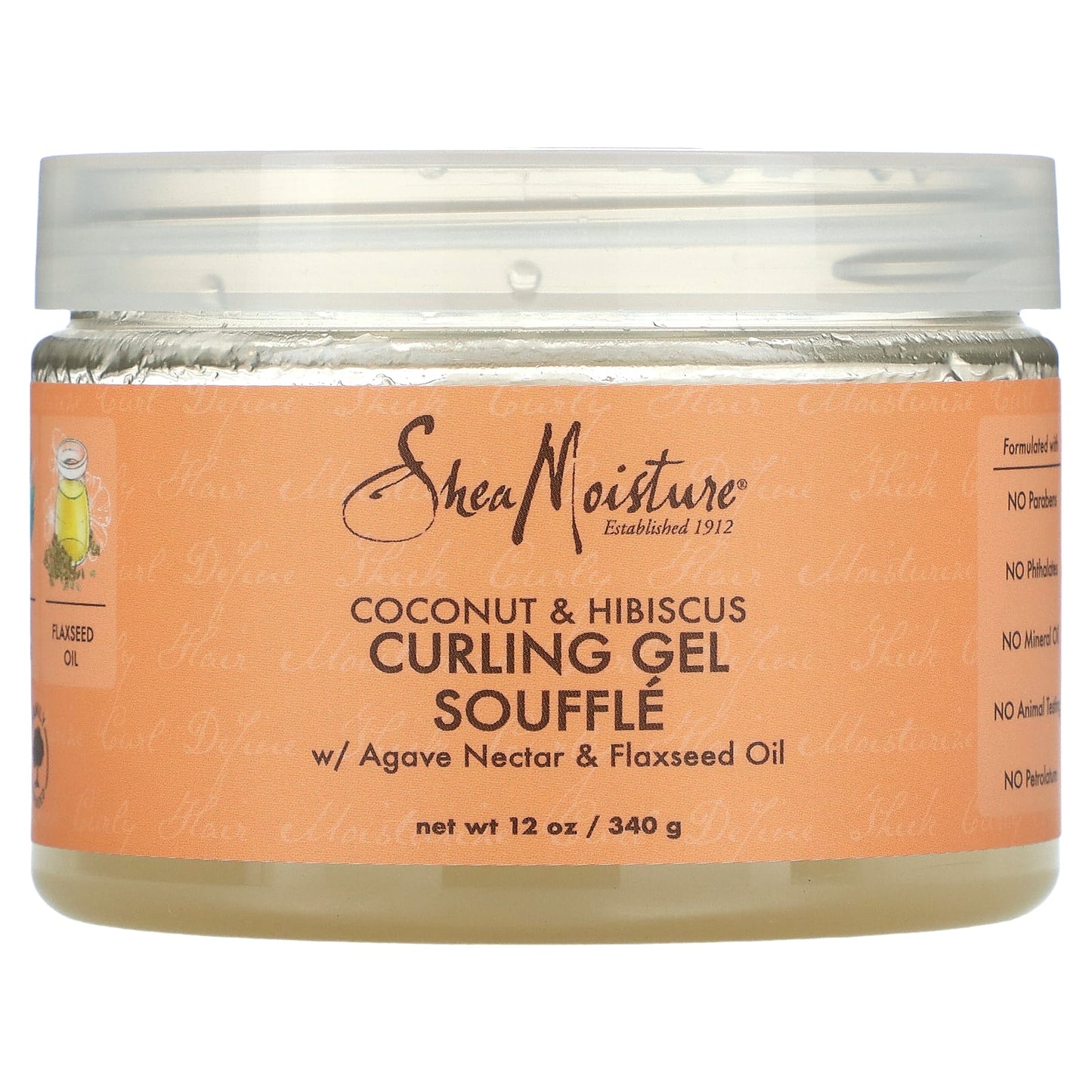 Curling Gel Soufflé Coconut & Hibiscus SheaMoisture 340g