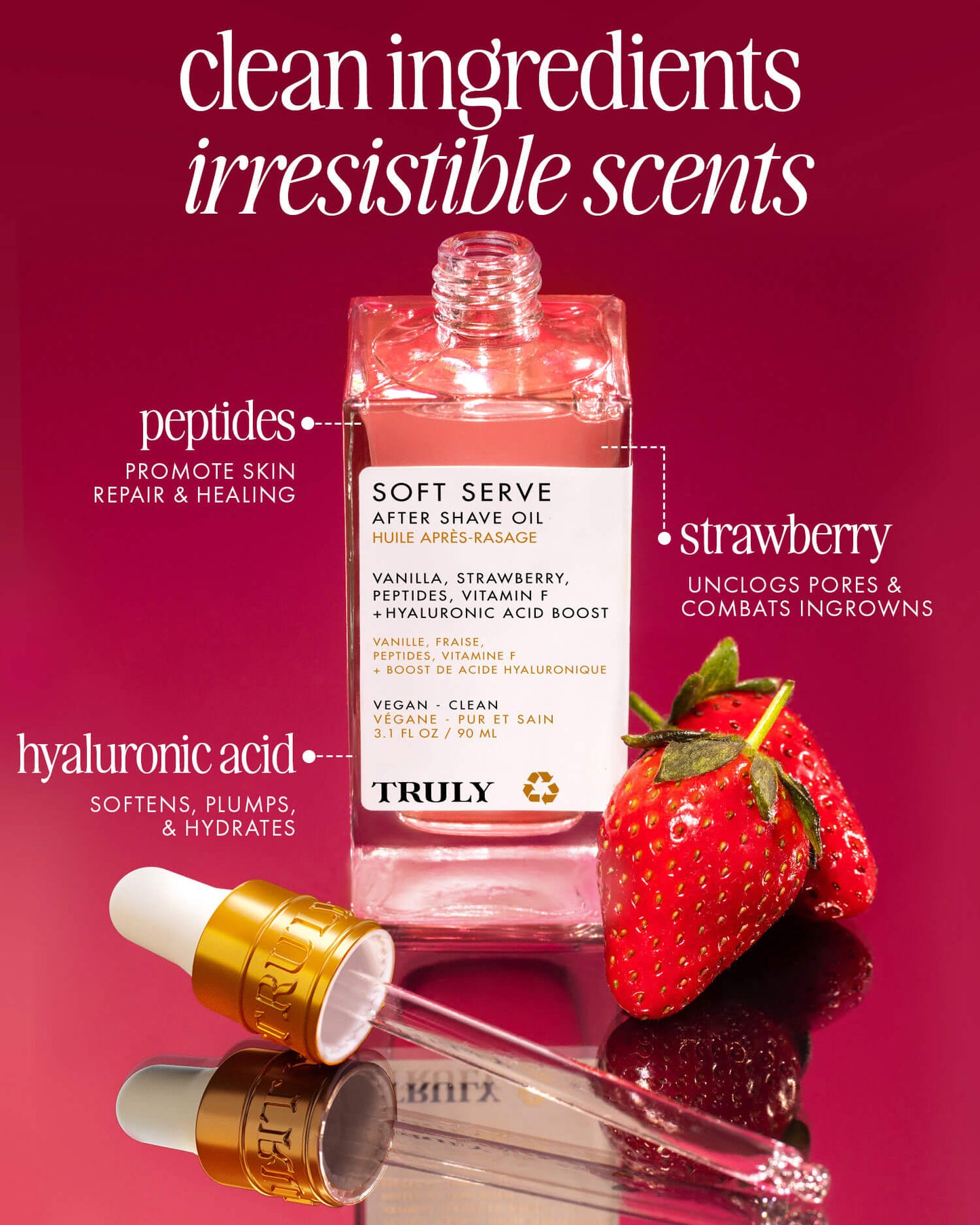 Truly Soft Serve After Shave Oil