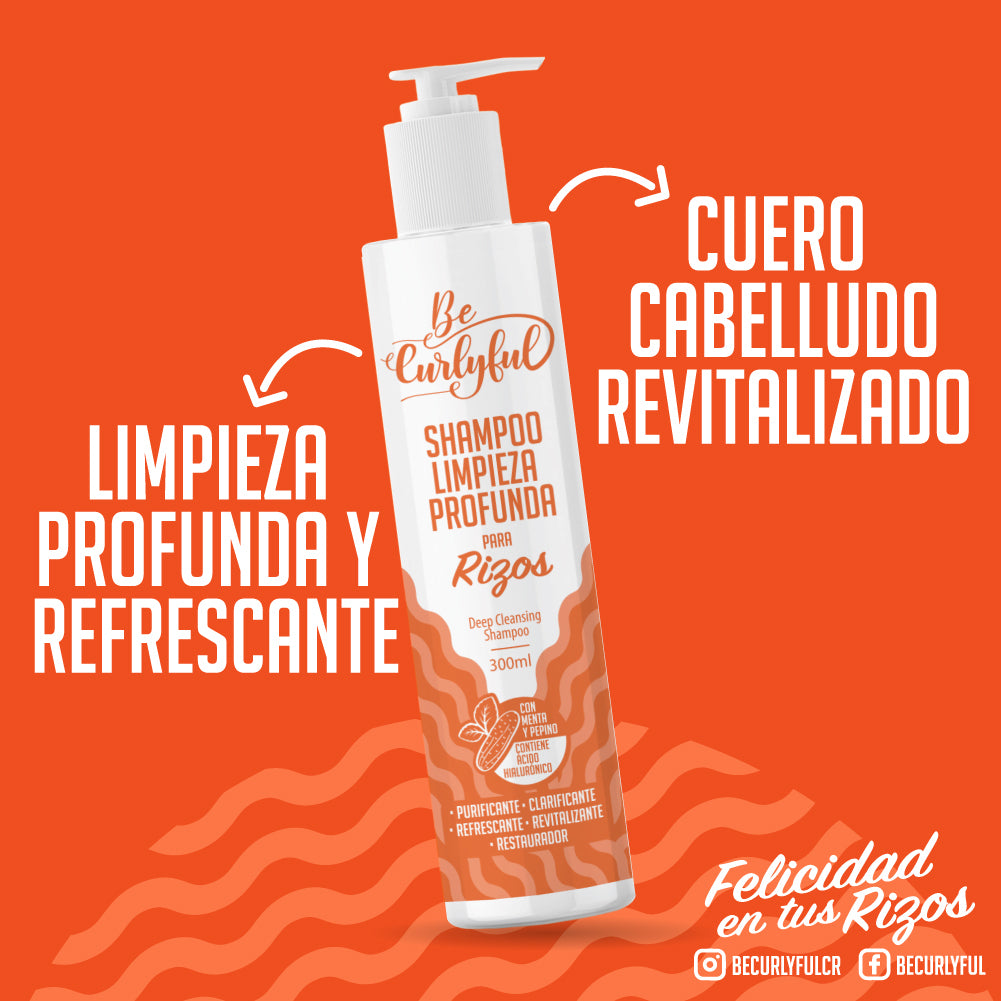 Be Curlyful Champú Limpieza Profunda