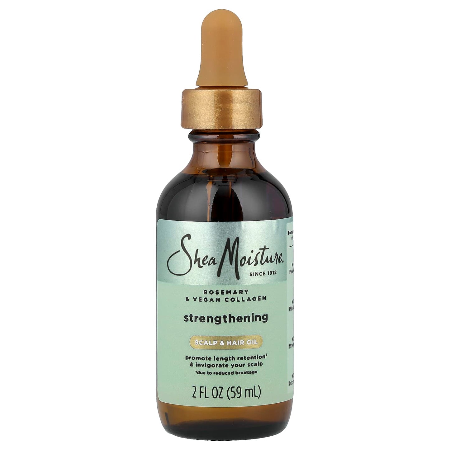 Aceite Fortalecedor Romero & Colágeno Vegano Shea Moisture 59 ml