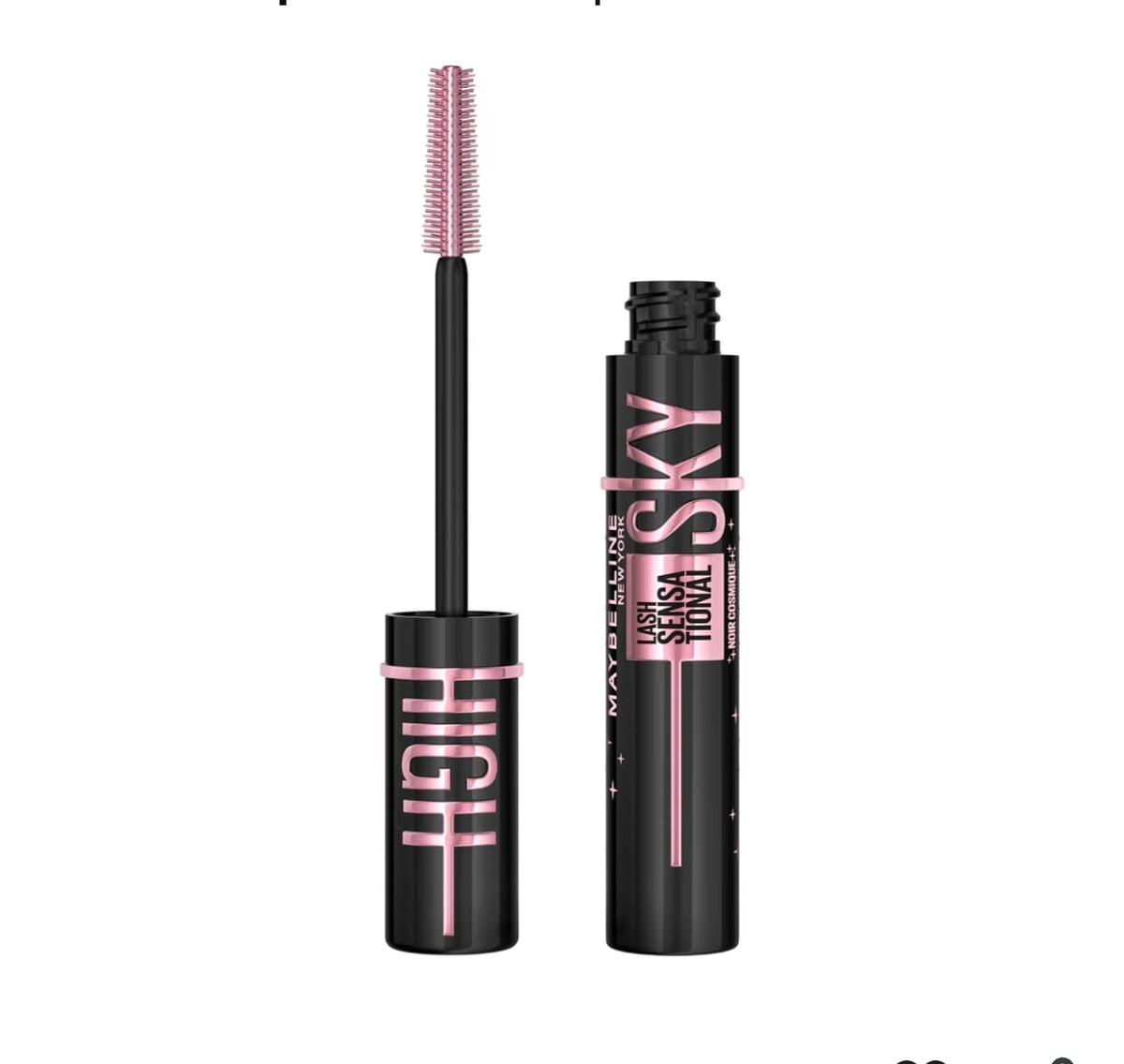 🖤 Maybelline Lash Sensational Sky High – Máscara de Pestañas Blackest Black
