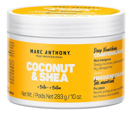 Mascarilla Acondicionadora Profundamente Nutritiva de Coco y Manteca de Karité Marc Anthony– 295 mL