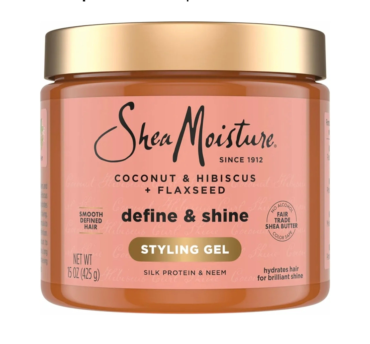 SheaMoisture Coconut & Hibiscus Define & Shine Styling Gel