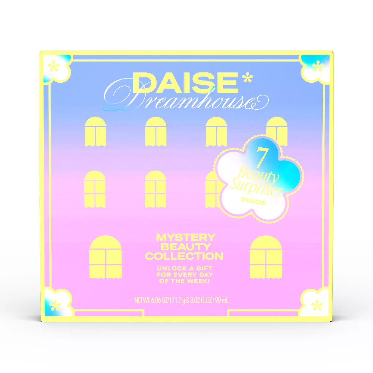 Calendario de Adviento de Navidad DAISE - Set de Regalo de Baño y Cuidado Corporal - 8 piezas *Preventa*