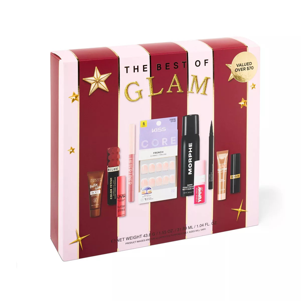 Set de Maquillaje - The Best of Glam Beauty Gift Set 10 piezas