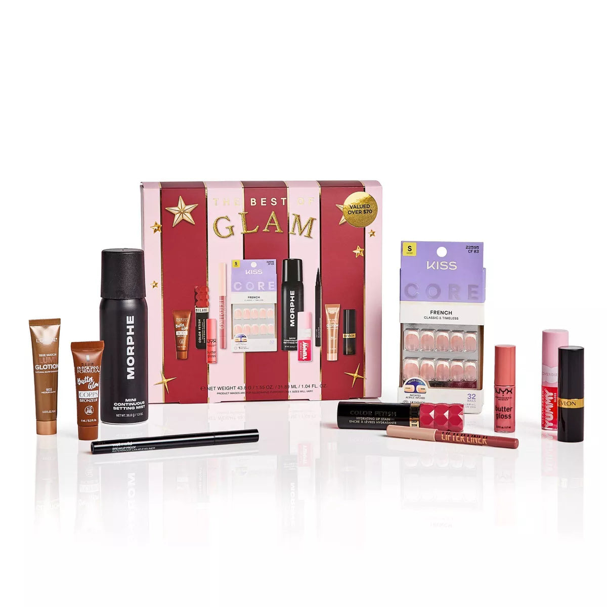 Set de Maquillaje - The Best of Glam Beauty Gift Set 10 piezas