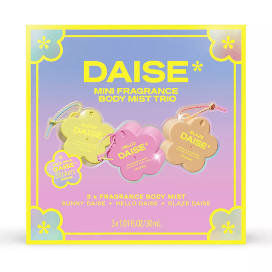 DAISE Mini Mist Trio – Set de 3 Brumas Corporales Perfumadas de 30 ml *preventa*
