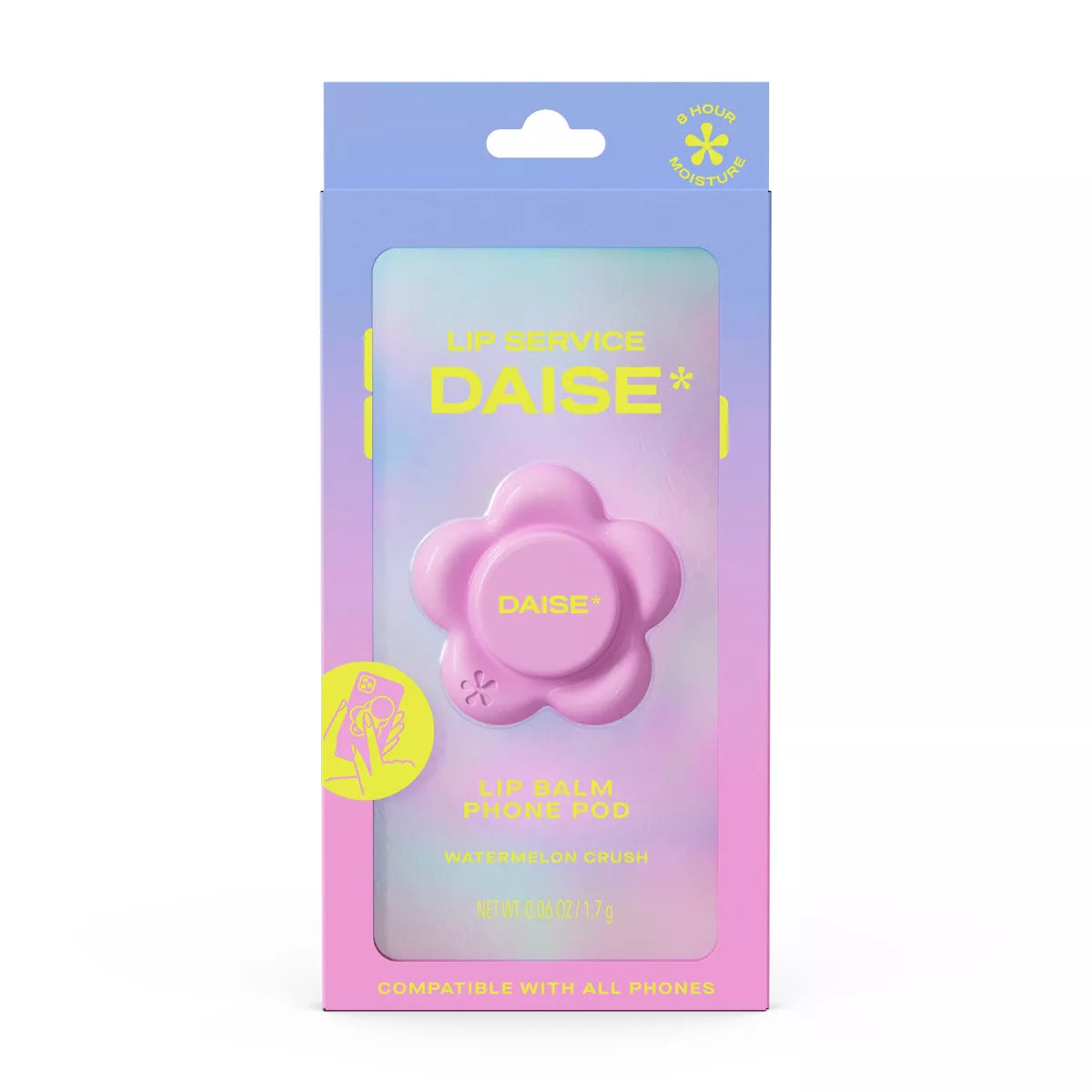 DAISE Lip Service Lip Balm Phone Pod Watermelon Crush – Bálsamo Labial 1.7 g *preventa*