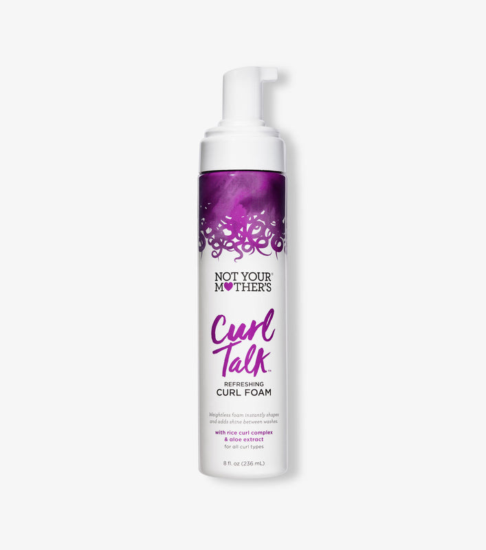 Refreshing Curl Talk Foam Not Your Mothers

REFRESHING FOAM
Define & Shine