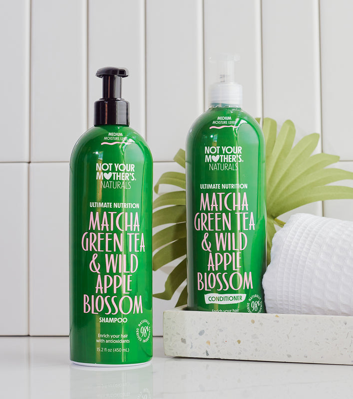 Champú / acondicionador Té verde matcha y flor de manzano silvestre Not your Mothers NYM