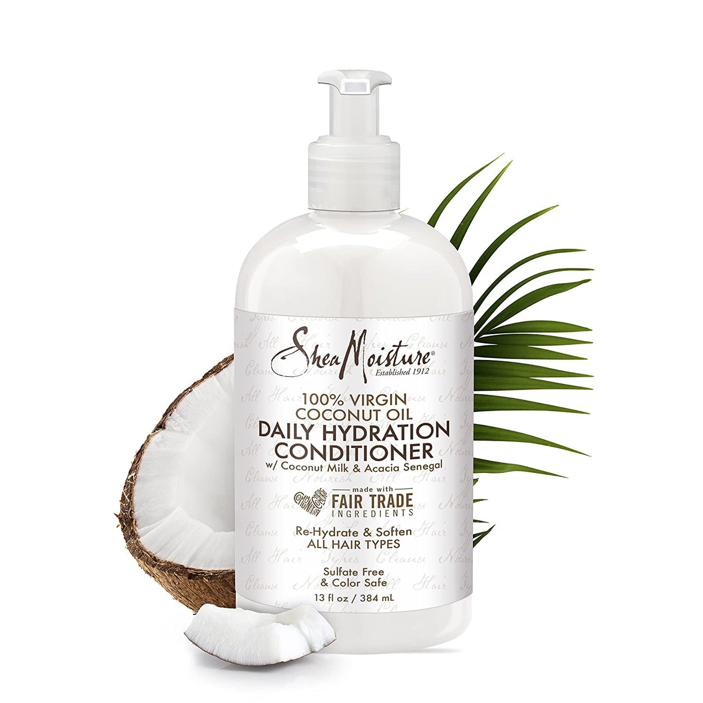 Champú / Acondicionador 100% con aceite de coco  hidratación diaria Shea Moisture