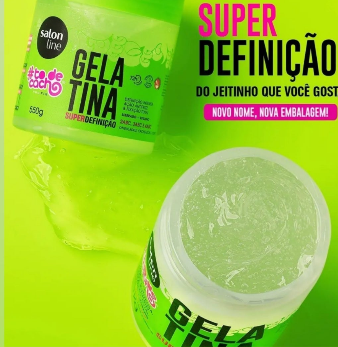 Gelatina Máxima Fijación Salon Line 550 g - 1000 g