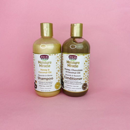 PACK AFRICAN PRIDE SHAMPOO 250ML Y ACONDICIONADOR 250ML