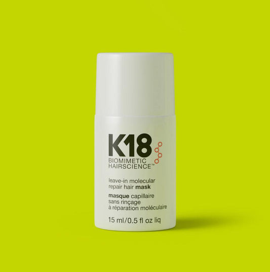 K18 Mini mascarilla capilar reparadora molecular sin enjuague  15 ml
