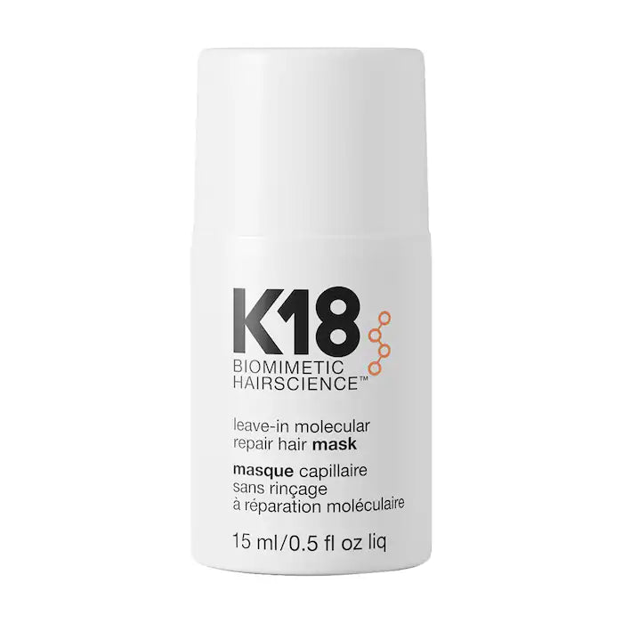 K18 Mini mascarilla capilar reparadora molecular sin enjuague  15 ml