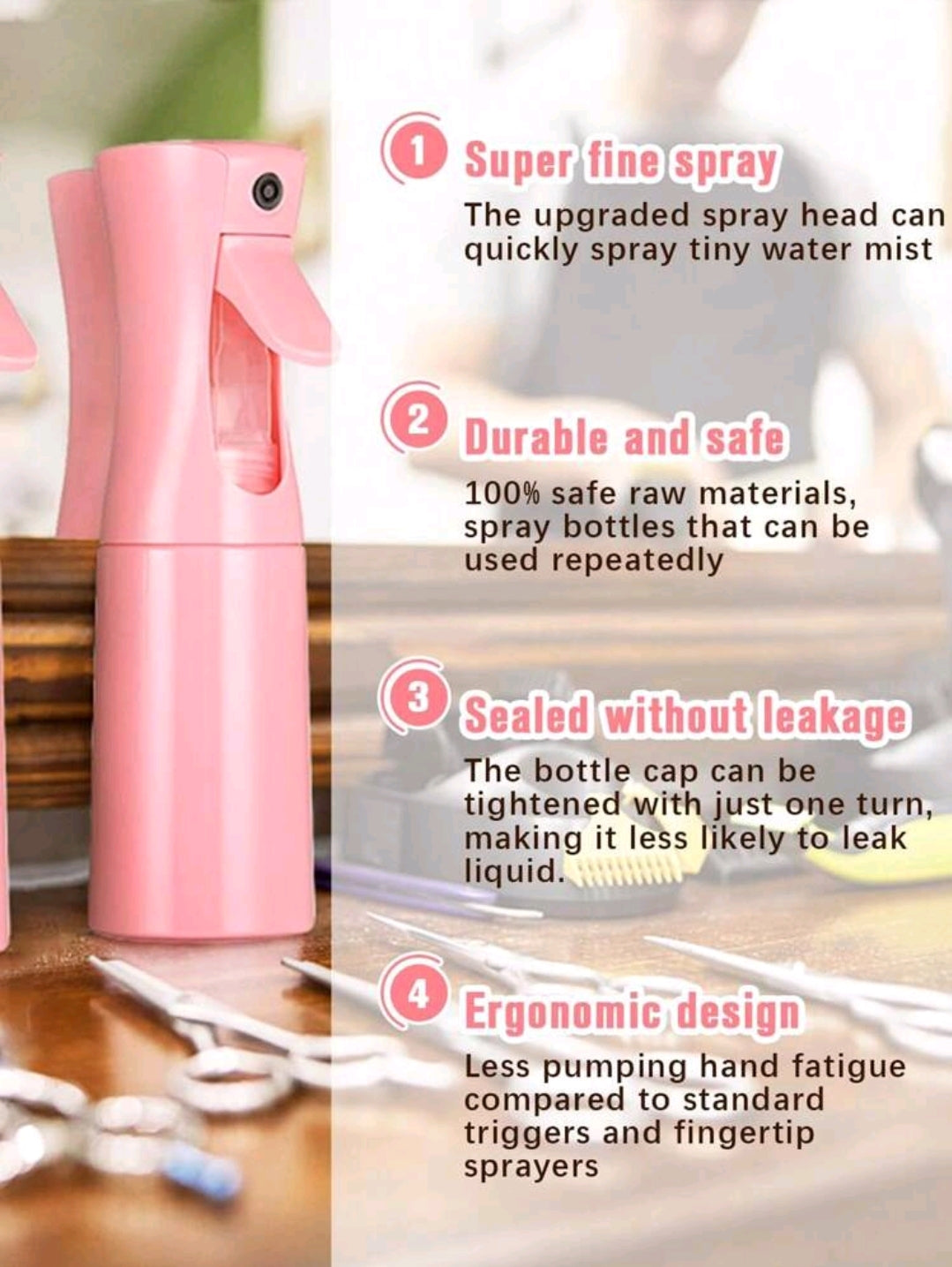 Botellas Rociadoras de agua en Spray Bruma