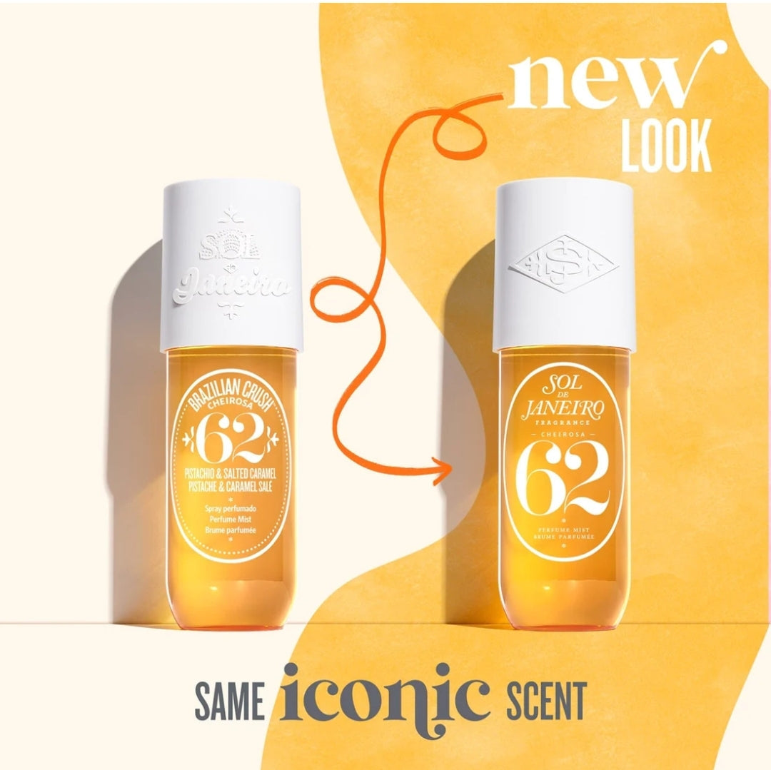 Sol de Janeiro
Brazilian Crush Cheirosa ’62 Bom Dia Hair & Body Fragrance Mist