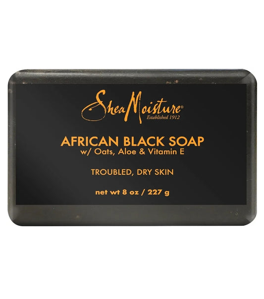 Jabón negro africano con manteca de karité, Negro
