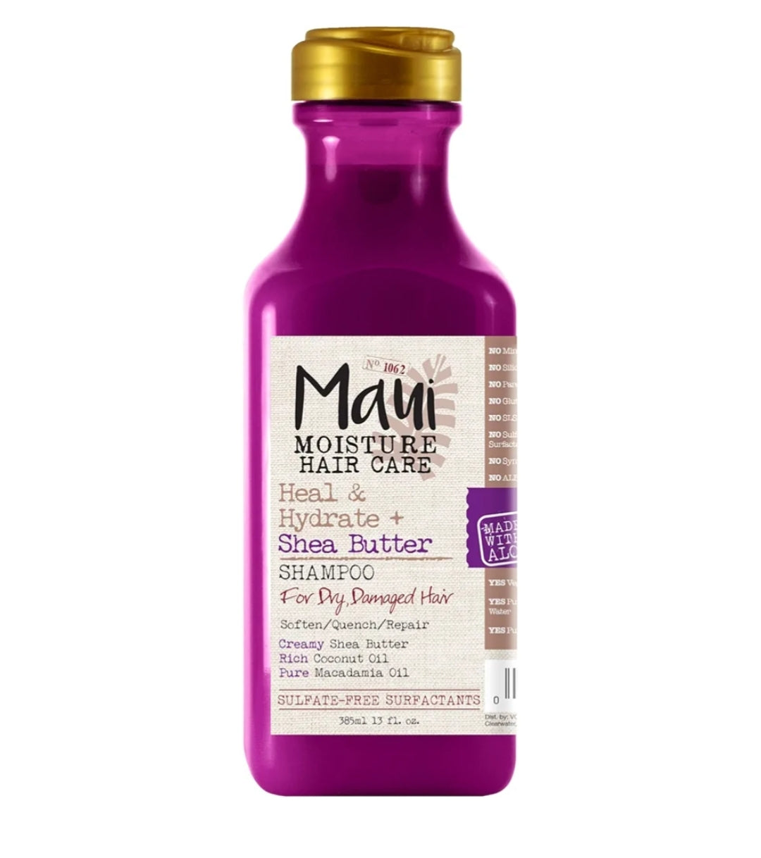 Champú y acondicionador Revive & Hydrate Shea Butter para cabello seco y dañado frasco  385 ml Maui