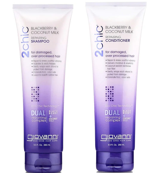 Champú y acondicionador Giovanni