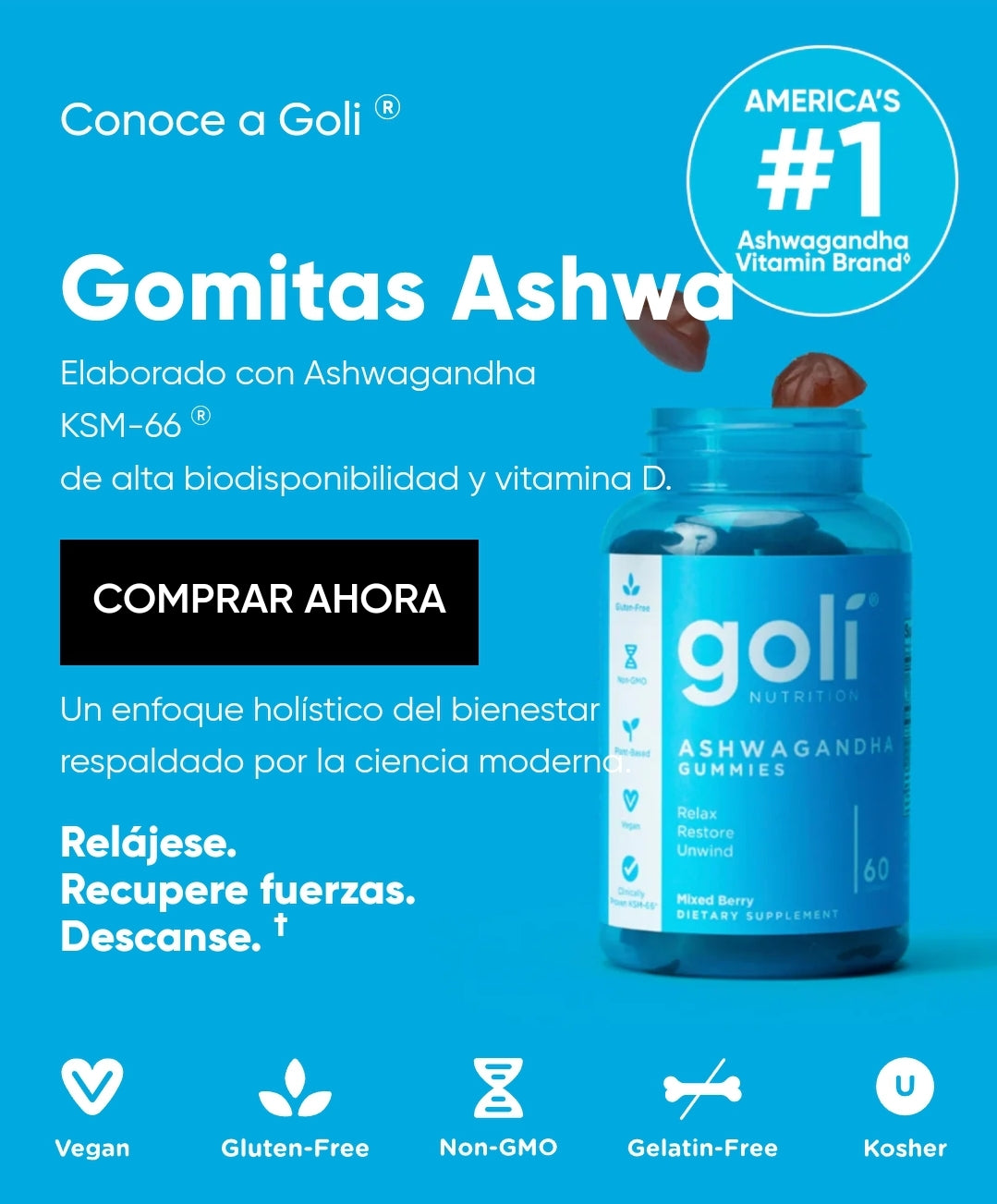 Gomitas Goli Ashwagandha