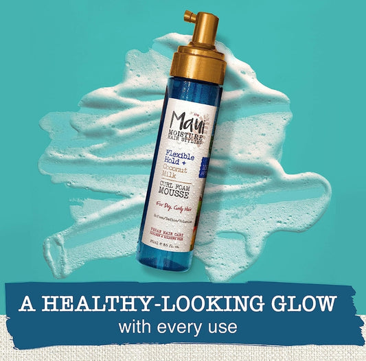 Maui Moisture Flexible Hold + Mousse de espuma de rizos