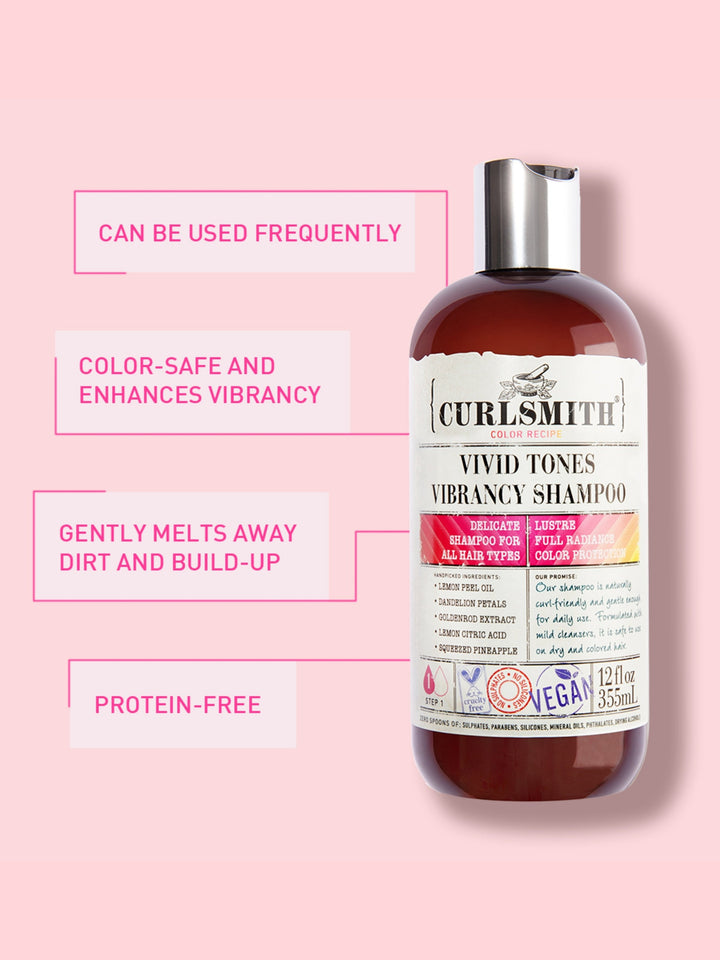 Champú- VIVID TONES VIBRANCY SHAMPOO
Curlsmith