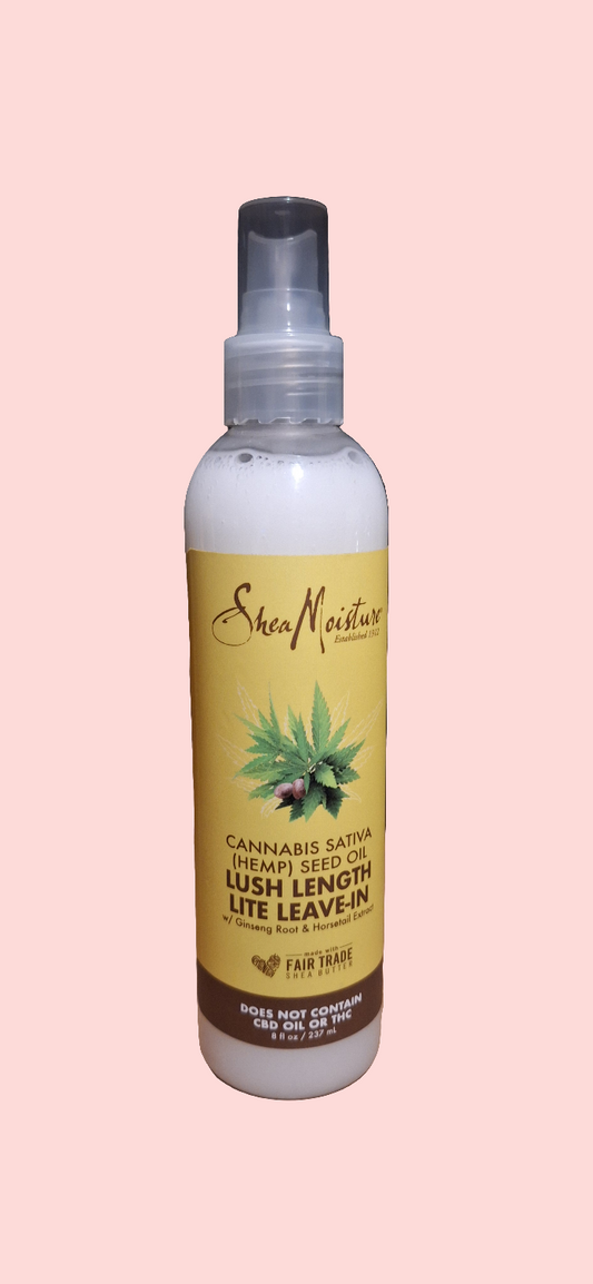 Leave in Cannabis sativa (hemp) Shea Moisture