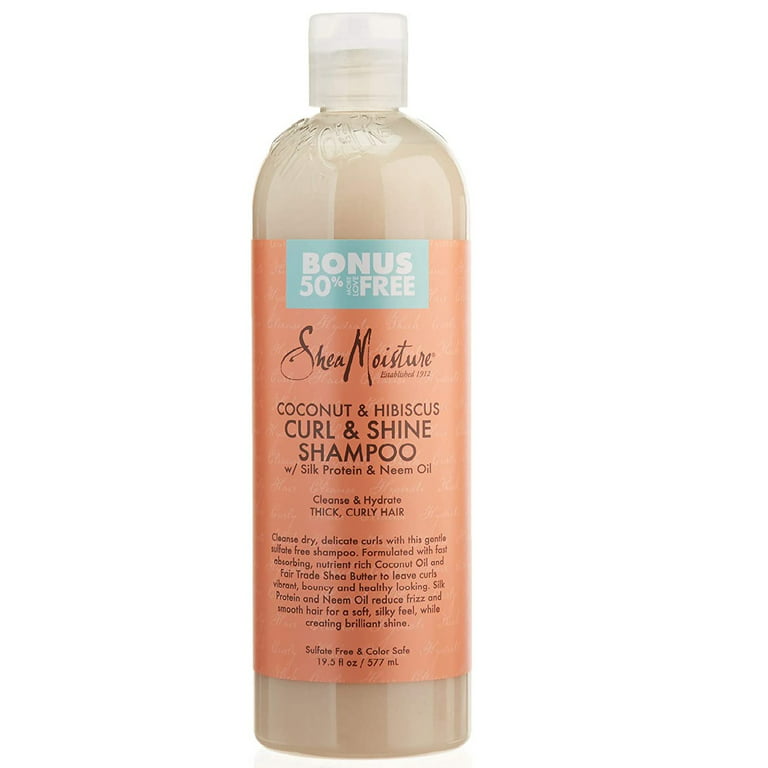 Champú / acondicionador  Coconut & Hibiscus Curl & Shine Shea Moisture
