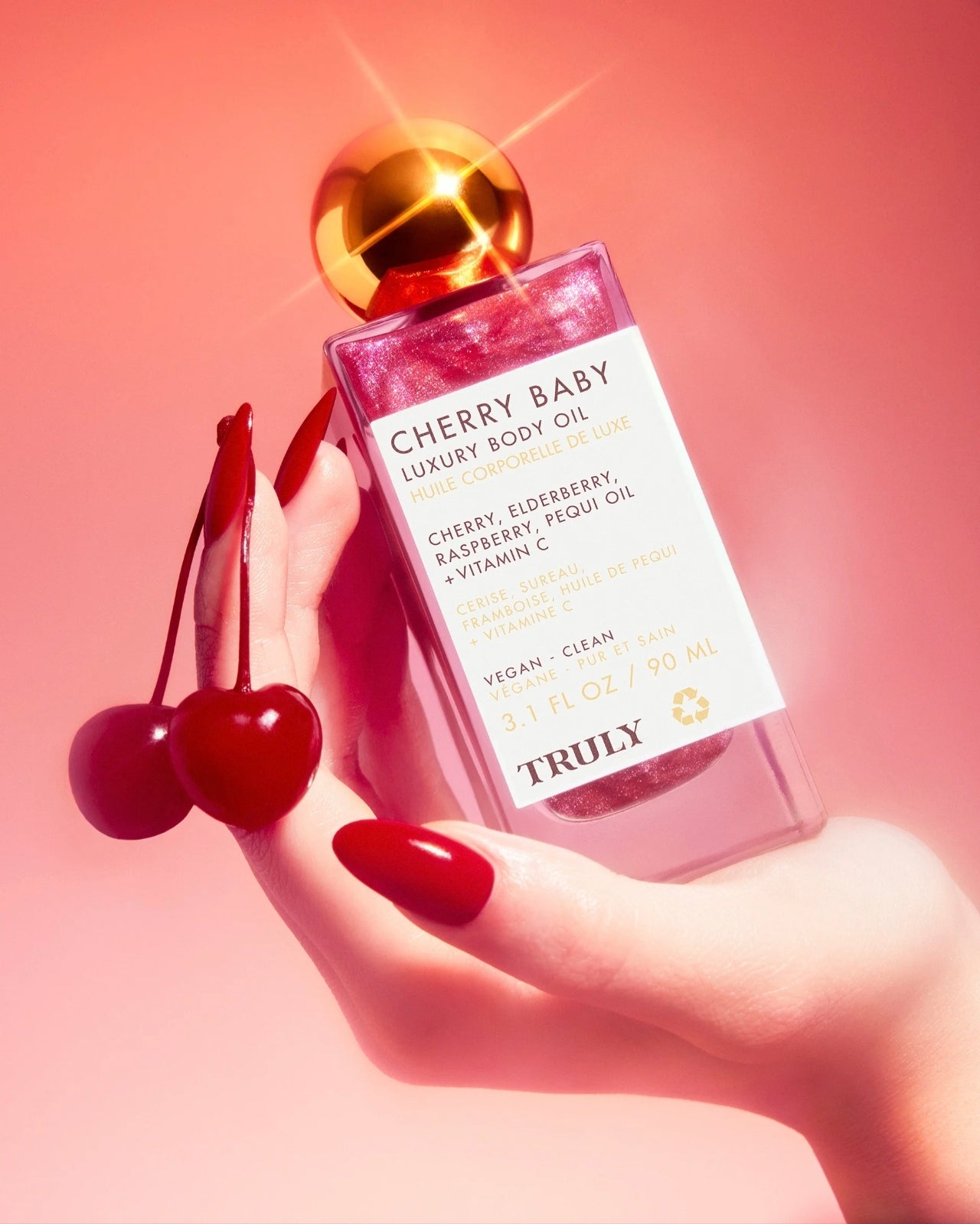 Aceite Corporal de Lujo Cherry Baby – Truly Beauty – 90 ml
