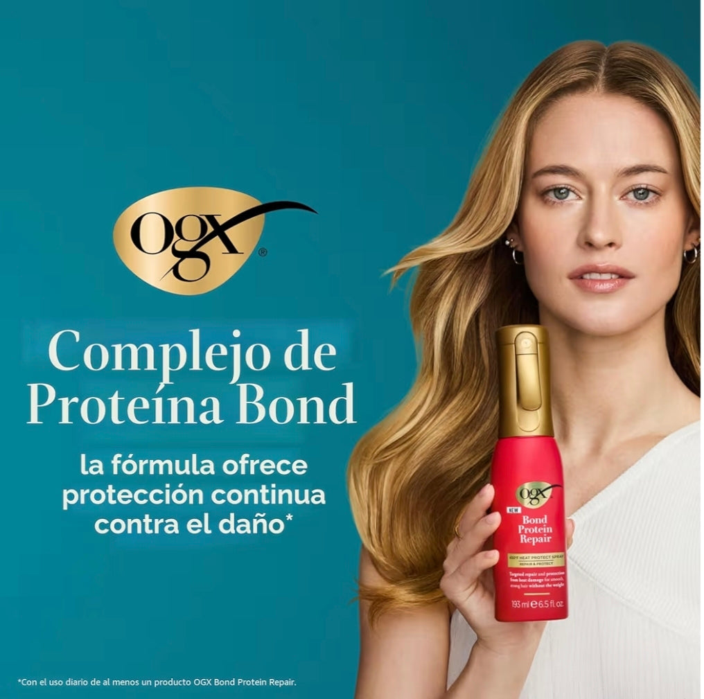 Spray Protector Térmico OGX Repair & Protect Bond Protein Repair 177 ml