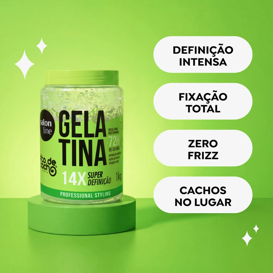Gelatina Máxima Fijación Salon Line 550 g - 1000 g