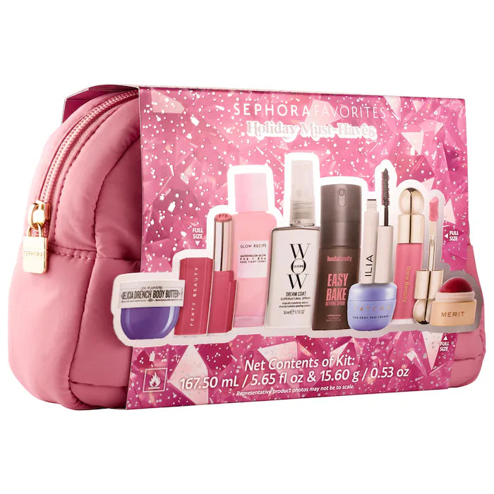 Sephora Favorites 
Holiday Must-Haves Makeup & Skincare Value Set *Preventa*