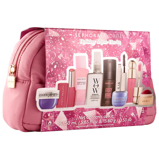 Sephora Favorites 
Holiday Must-Haves Makeup & Skincare Value Set *Preventa*