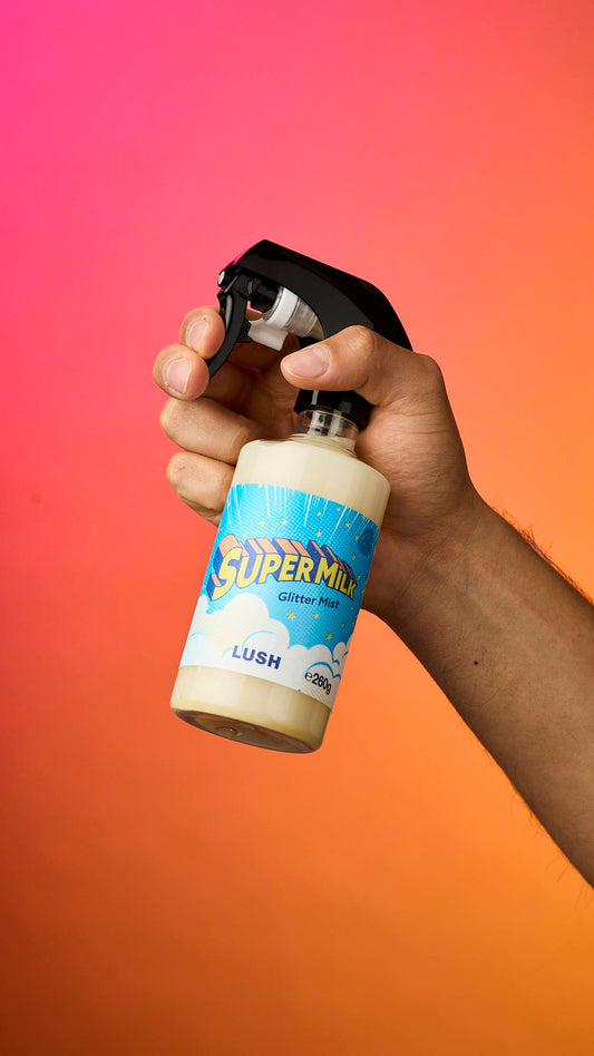 Bruma Corporal Super Milk Glitter Mist Lush