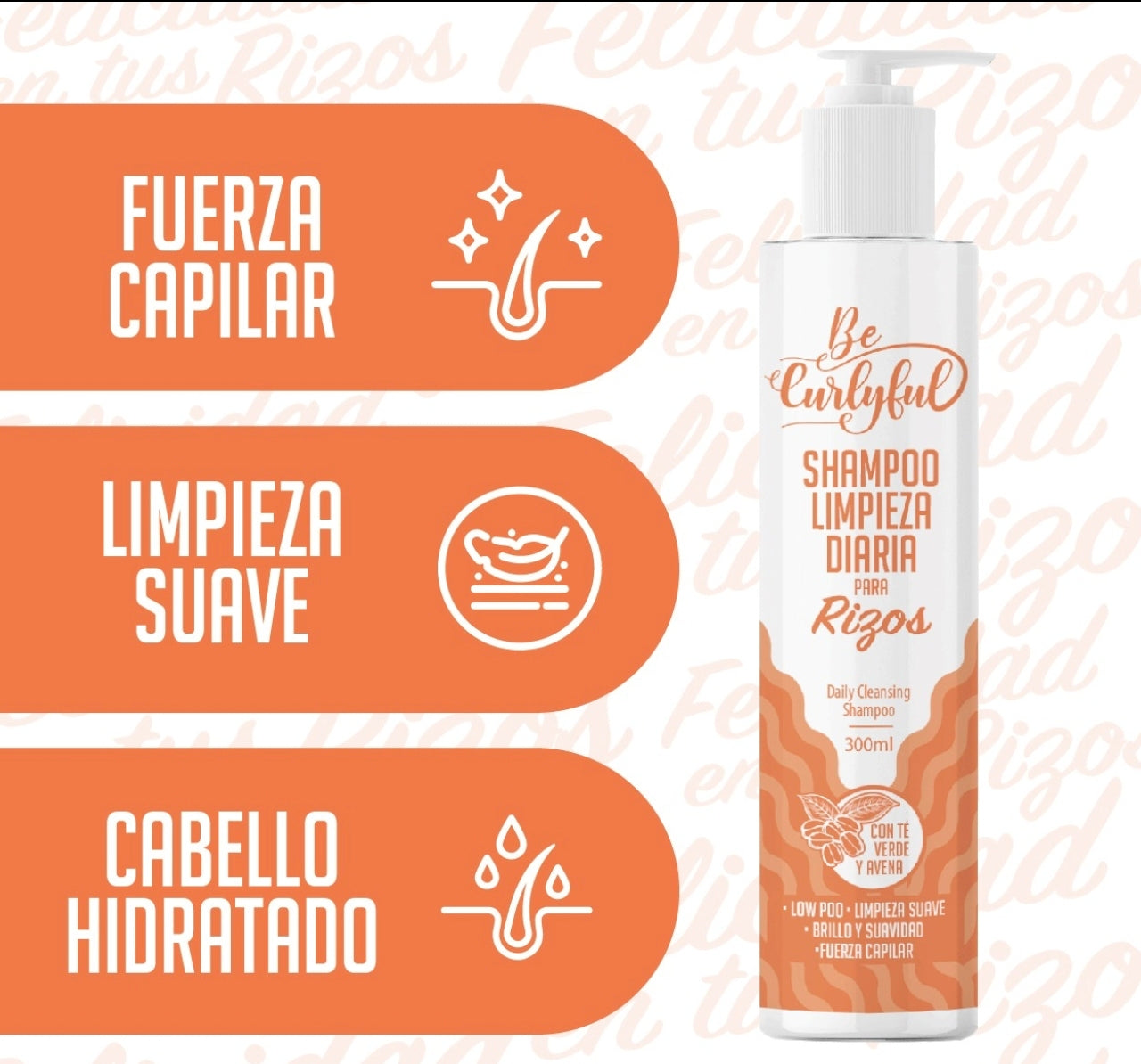 Be Curlyful Champú Limpieza Suave