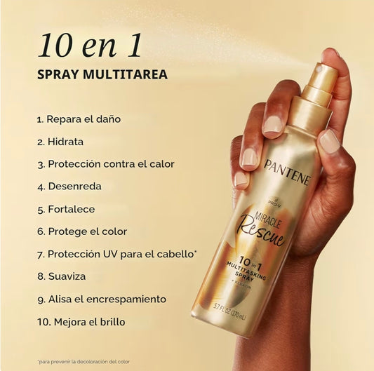 Spray Multitarea Pantene Miracle Rescue 10 en 1 150 ml