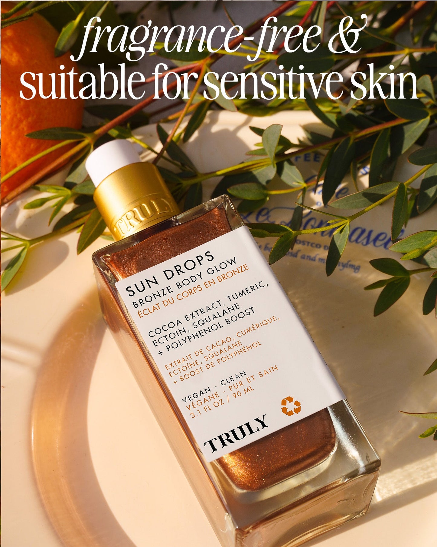Aceite corporal bronceador de lujo Sun Drops Bronceador Corporal Truly