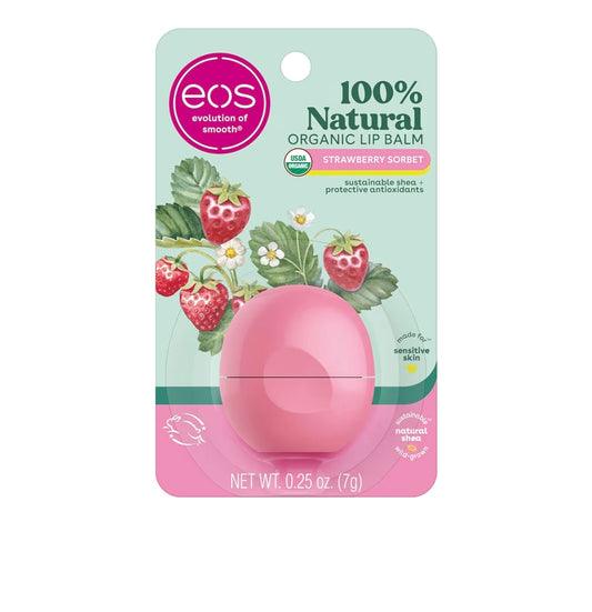EOS Bálsamo Labial Strawberry Sorbet 0.25 oz