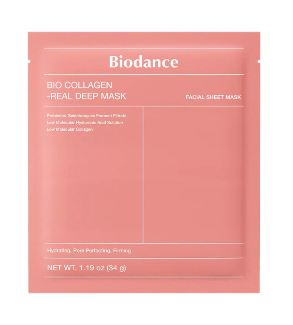 BIODANCE Bio-Collagen Real Deep Mask (4 mascarillas)