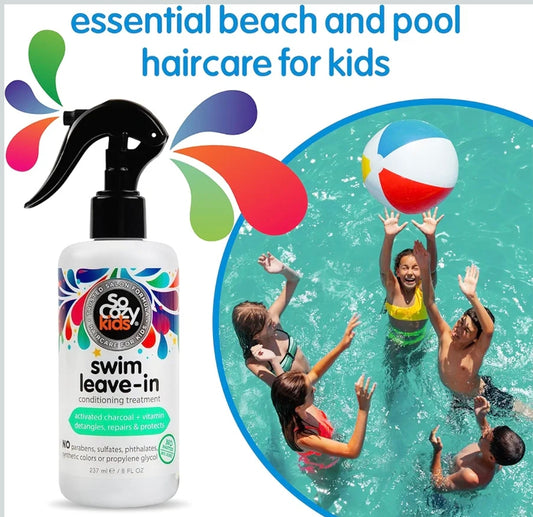 Spray de Natación sin Enjuague para Niños SoCozy – 8 oz