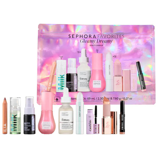 Sephora Favorites Gleamy Dreamy Makeup & Skincare Value Set – Set de Maquillaje y Skincare