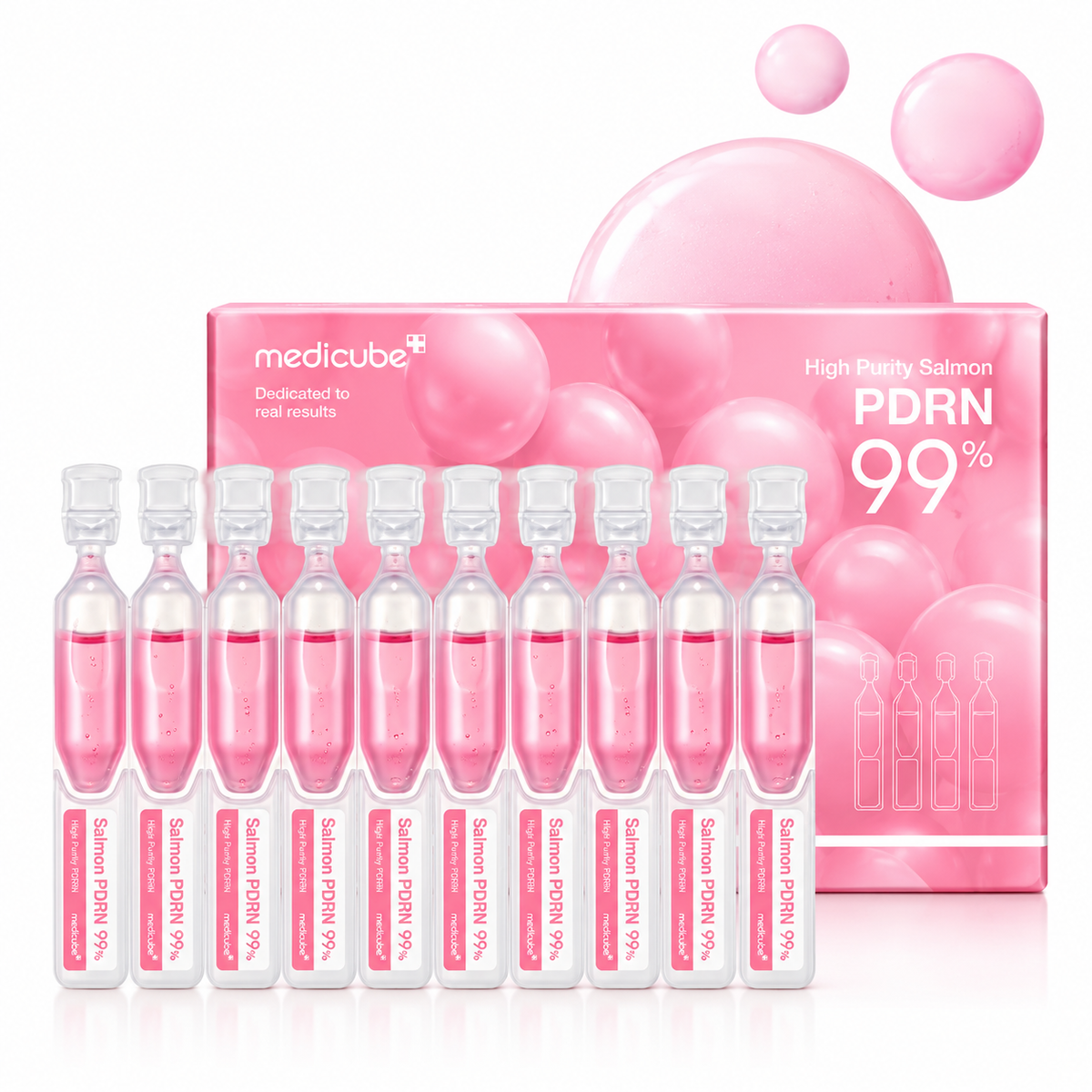 Medicube PDRN Pink One Day Serum | 10 Ampollas