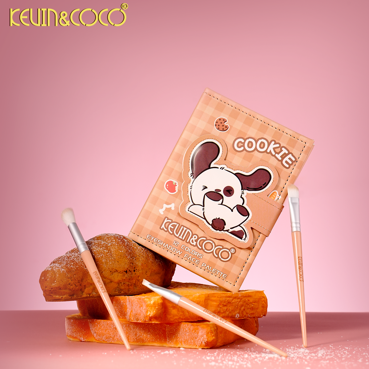 Sombras Kevin & Coco Animal Party 12 Color Eyeshadow