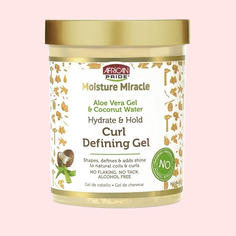 Gel Definidor de Rizos Moisture Miracle Hydrate & Hold – African Pride