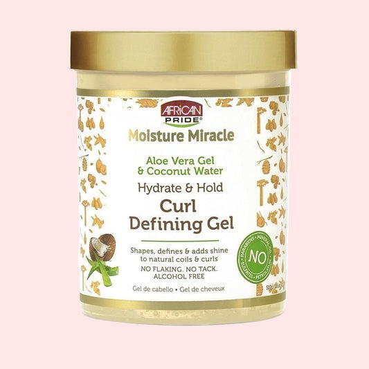 Gel Definidor de Rizos Moisture Miracle Hydrate & Hold – African Pride