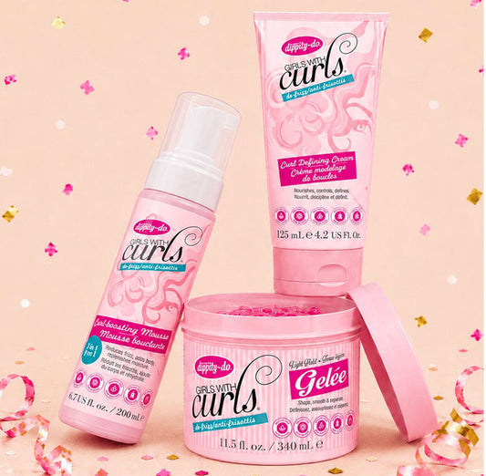 Combo Dippity-Do Girls With Curls – Rutina completa de definición