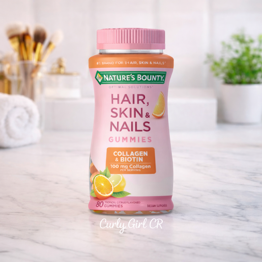 Gomitas para Cabello, Piel y Uñas con Colágeno Nature’s Bounty Hair, Skin & Nails Gummies Biotin 80 unidades